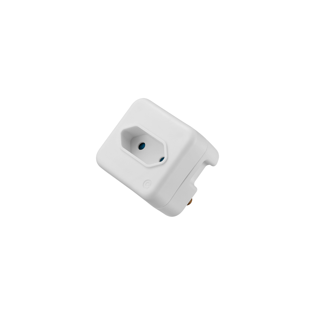 Ellies 1 Way Top Entry Adaptor for electrical connections, compact design, ideal for efficient power usage.