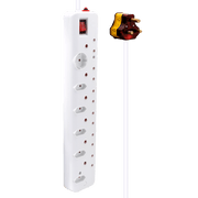 Ellies 12 Way High Surge Multiplug 0.5M with multiple sockets and switch for enhanced connectivity and surge protection.