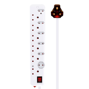Ellies 12 Way High Surge Multiplug 0.5M with multiple sockets and switch for enhanced safety and convenience.