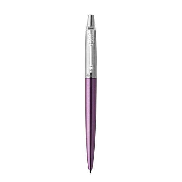 PARKER Jotter Ballpoint Pen - Victoria Violet Chrome Trim