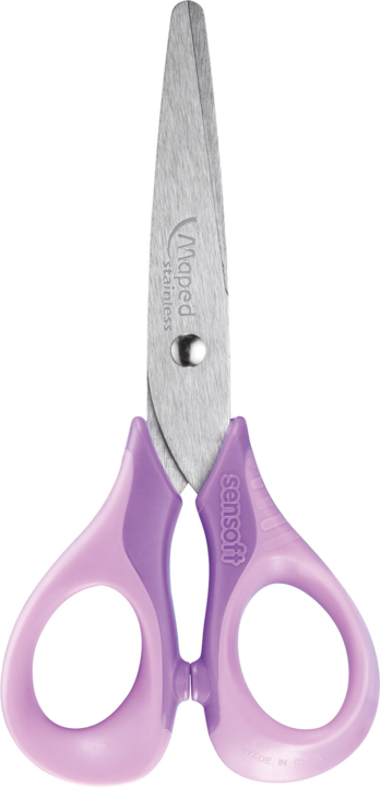 MAPED PASTEL Scissor 13cm Sensoft - Card