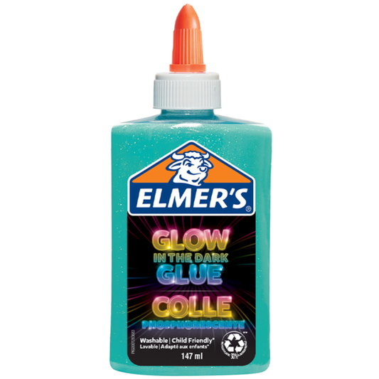 ELMERS Liquid Glue - Glow in the Dark Blue 147ml