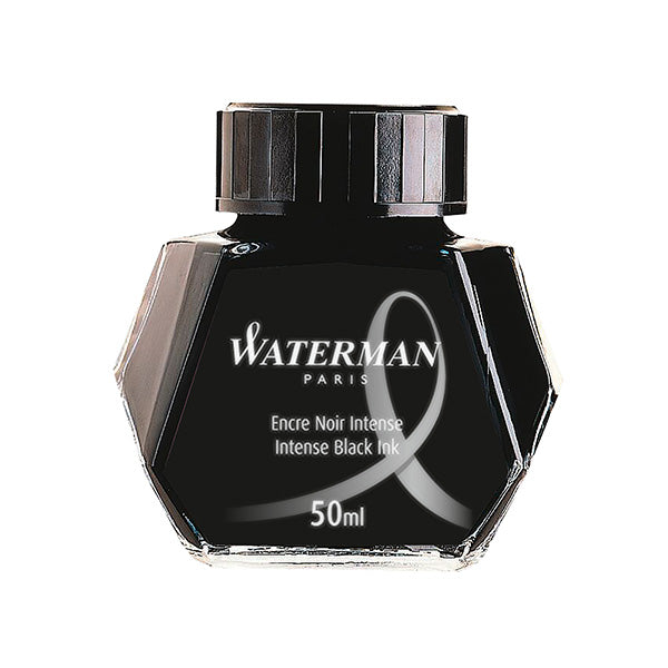 WATERMAN Fountain Pen Ink Bottle 50ml - Black