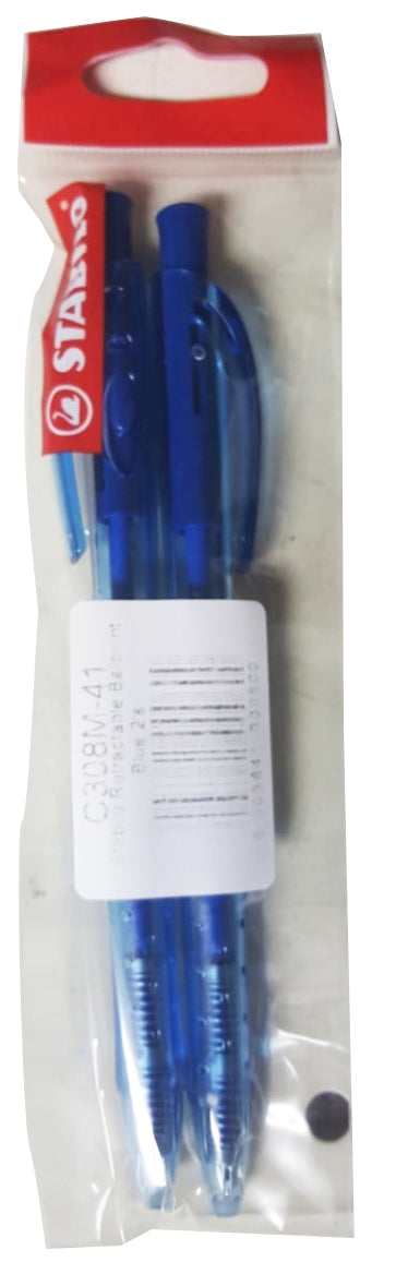 STABILO Liner Click Polybag Blue 2's