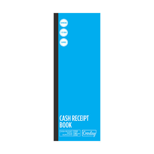 CROXLEY JD408 Cash Receipt Book Duplicate 300x11 (5 to view) Pack of 10