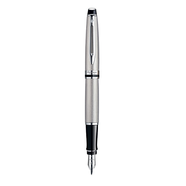 WATERMAN Expert  Fountain Pen - Stainless Steel Chrome Trim