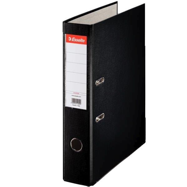ESSELTE 81137 A4 Polypropylene Lever Arch Black Each