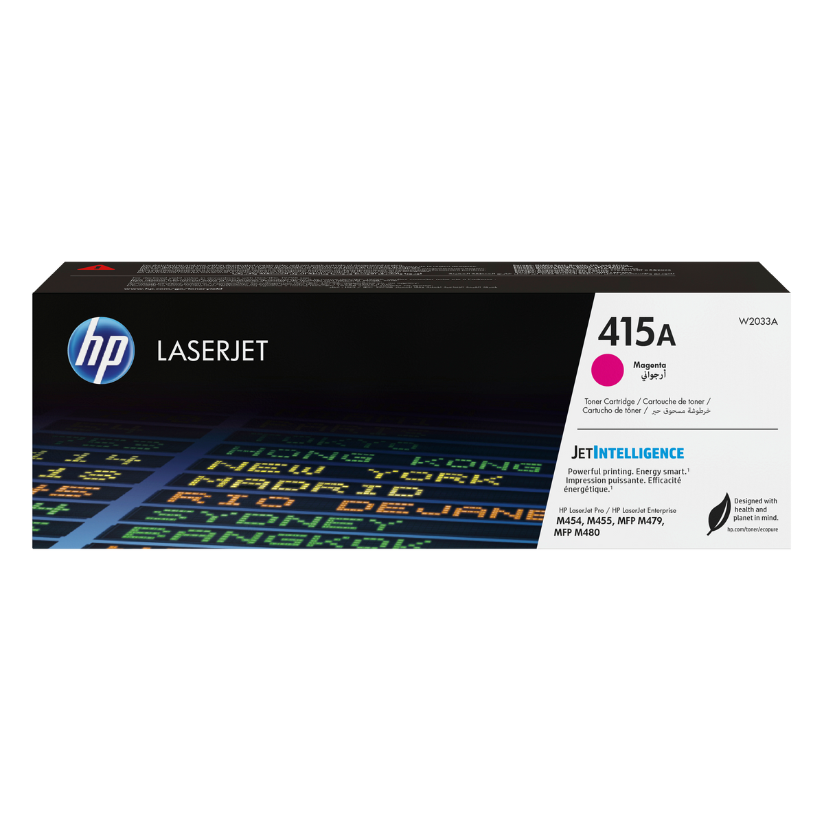 HP 415a Original Magenta Laserjet Toner Cartridge For HP Lj Pro M454: Mfp M479: HP Lj Ent M455: Mfp M480:47528f y 45028dn