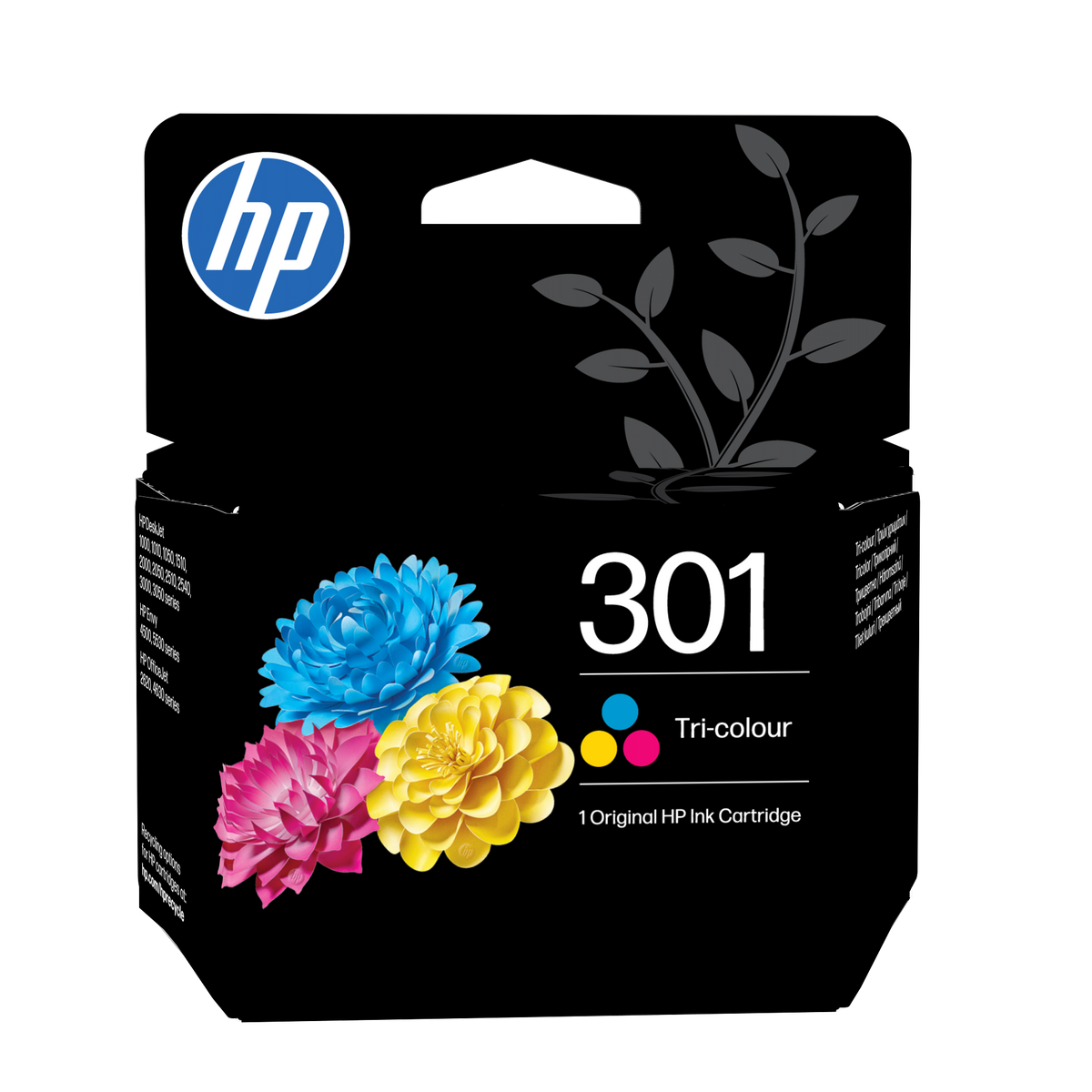 HP 122 Tricolor Ink Cartridge For Deskjet 1000 J110 Series (165 Page Yield)