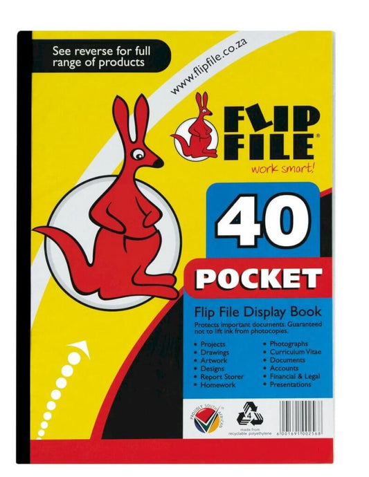 FLIPF2/440 Flip File - A4 (40 Pocket)