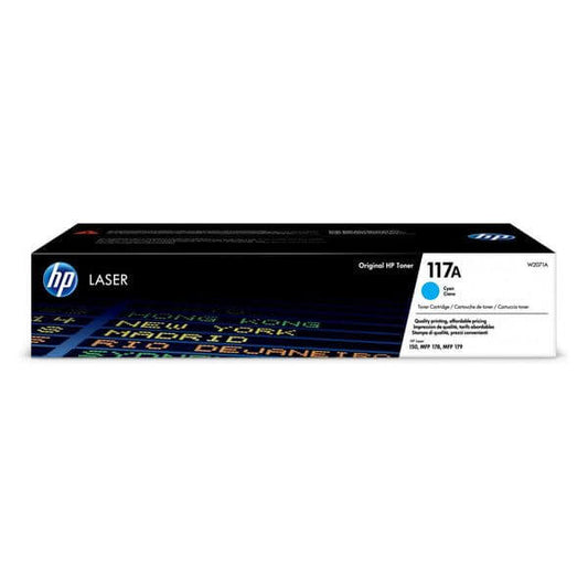 HP 117A Cyan Original Laser Toner Cartridge
