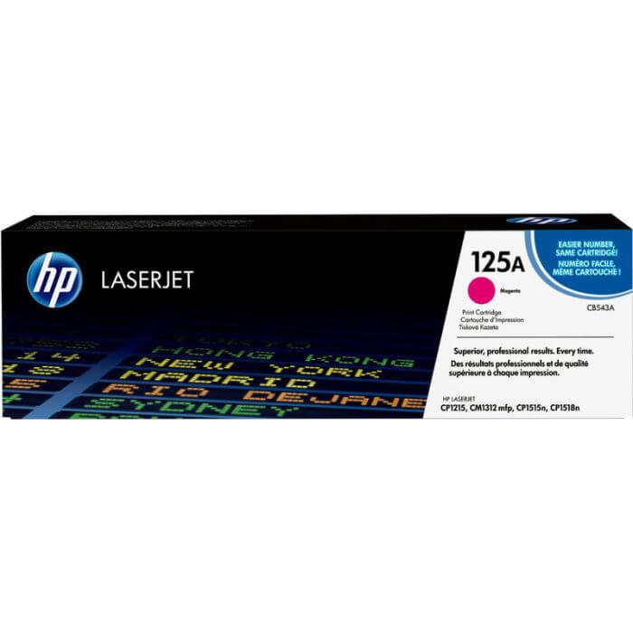 HP 125A Magenta Original LaserJet Toner Cartridge 1 400 pgs