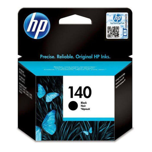 HP 140 Black Original Ink Cartridge ~200 pgs