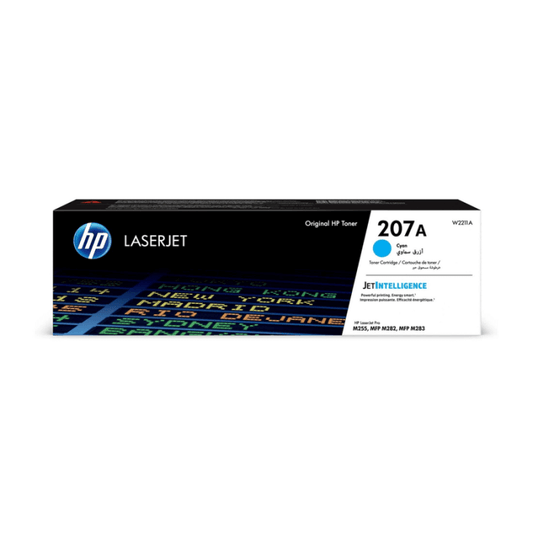 HP 207A Cyan LaserJet Toner Cartridge