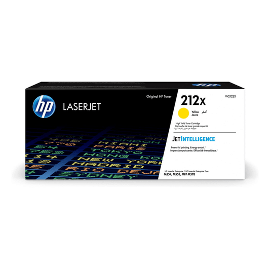 HP 212X Yellow Original LaserJet Toner Cartridge ~10,000 pages