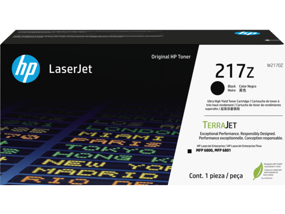HP 217Z Black Original LaserJet Toner Cartridge ~ 32,000 pages
