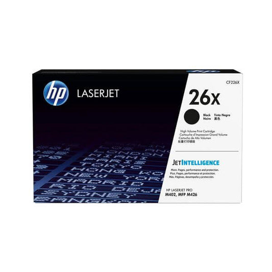 HP 26X High Yield Black Original LaserJet Toner Cartridge 9 000 pgs