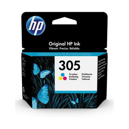 HP 305 Tri-color Original Ink Cartridge