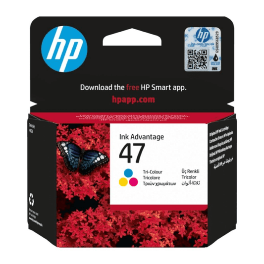 HP 47 Tri-color Original Cartridge, 700 pages