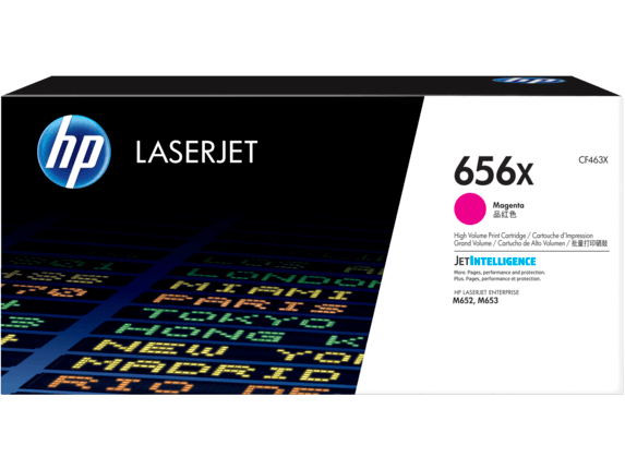HP 656X High Yield Magenta Original LaserJet Toner Cartridge 22 000 pgs
