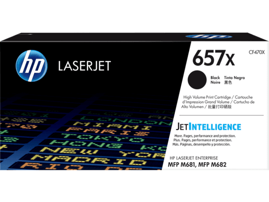 HP 657X High Yield Black Original LaserJet Toner Cartridge 28 000 pgs