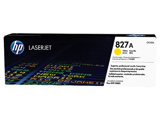 HP 827A Yellow Original LaserJet Toner Cartridge 32 000 pgs