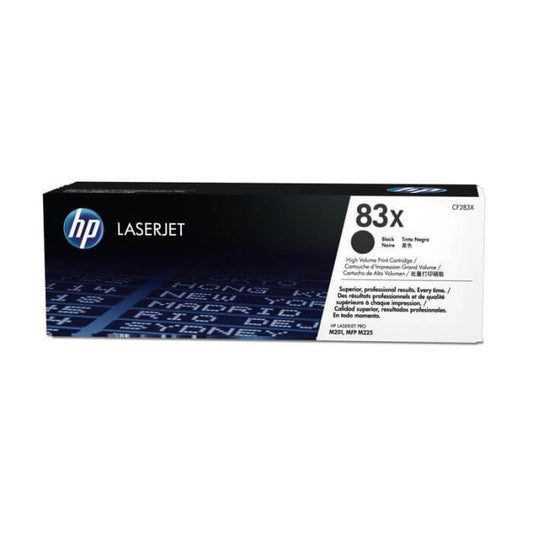 HP 83X High Yield Black Original LaserJet Toner Cartridge 2 200 pgs