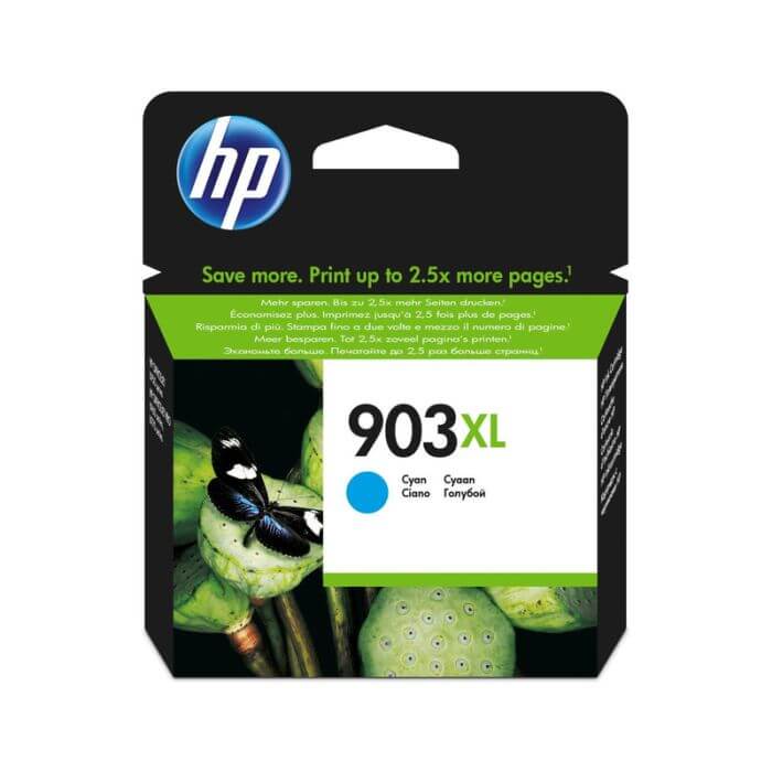 HP 903XL High Yield Cyan Original Ink Cartridge ~825 pgs