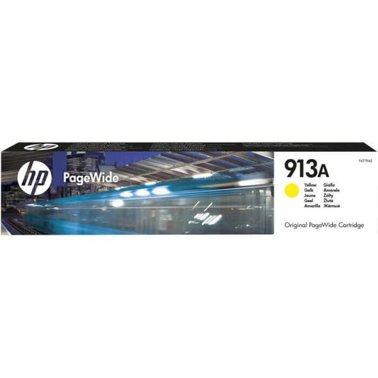 HP 913A Yellow Original PageWide Cartridge ~3 000 pgs