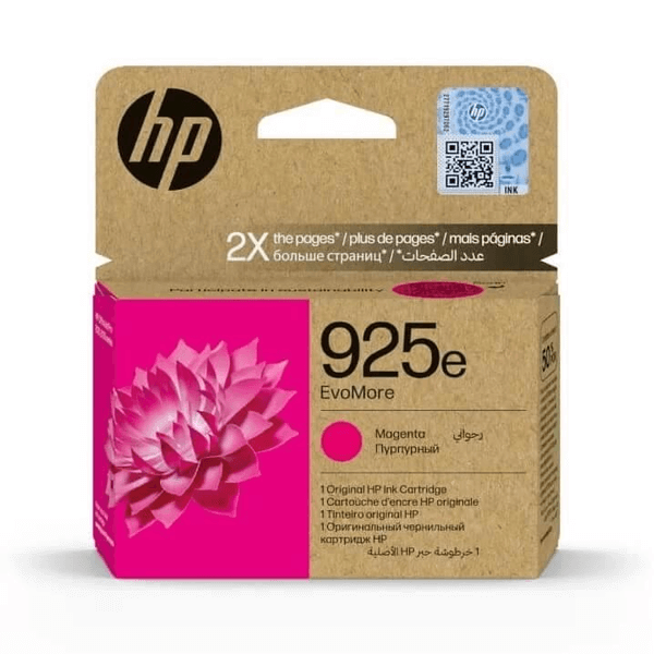 HP 925e EvoMore Magenta Original Ink Cartridge ~800 pages