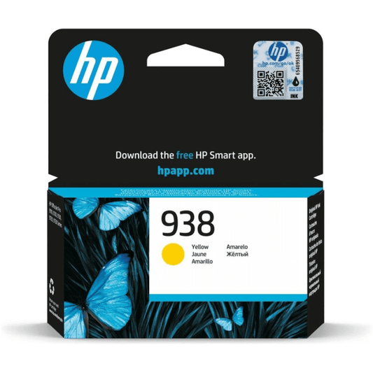 HP 938 Yellow Original Ink Cartridge ~800 pages