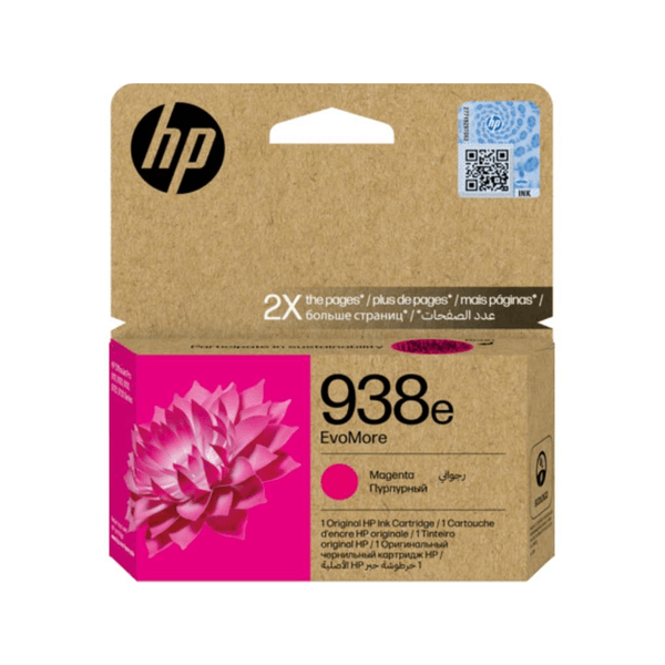 HP 938e EvoMore Magenta Original Ink Cartridge ~1,650 pages