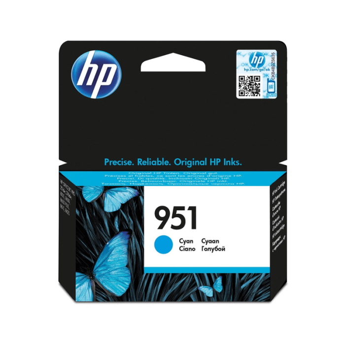 HP 951 Cyan Original Ink Cartridge ~700 pgs
