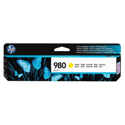 HP 980 Yellow Original Ink Cartridge 6 600 pgs