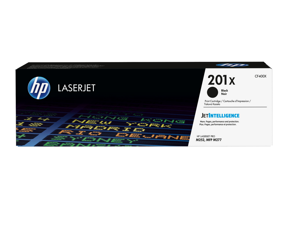 HP 201x Original Black Laserjet Toner Cartridge  For HP Color Laserjet Pro Mfp M277:m274:m252