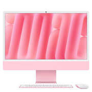 24-inch iMac with Retina 4.5K Display: Apple M4 Chip with 10-Core CPU and 10-Core GPU, 24GB, 512GB SSD - Pink
