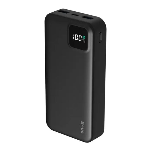 SNUG 20000MAH SQR DIG POWERBANK-BLACK