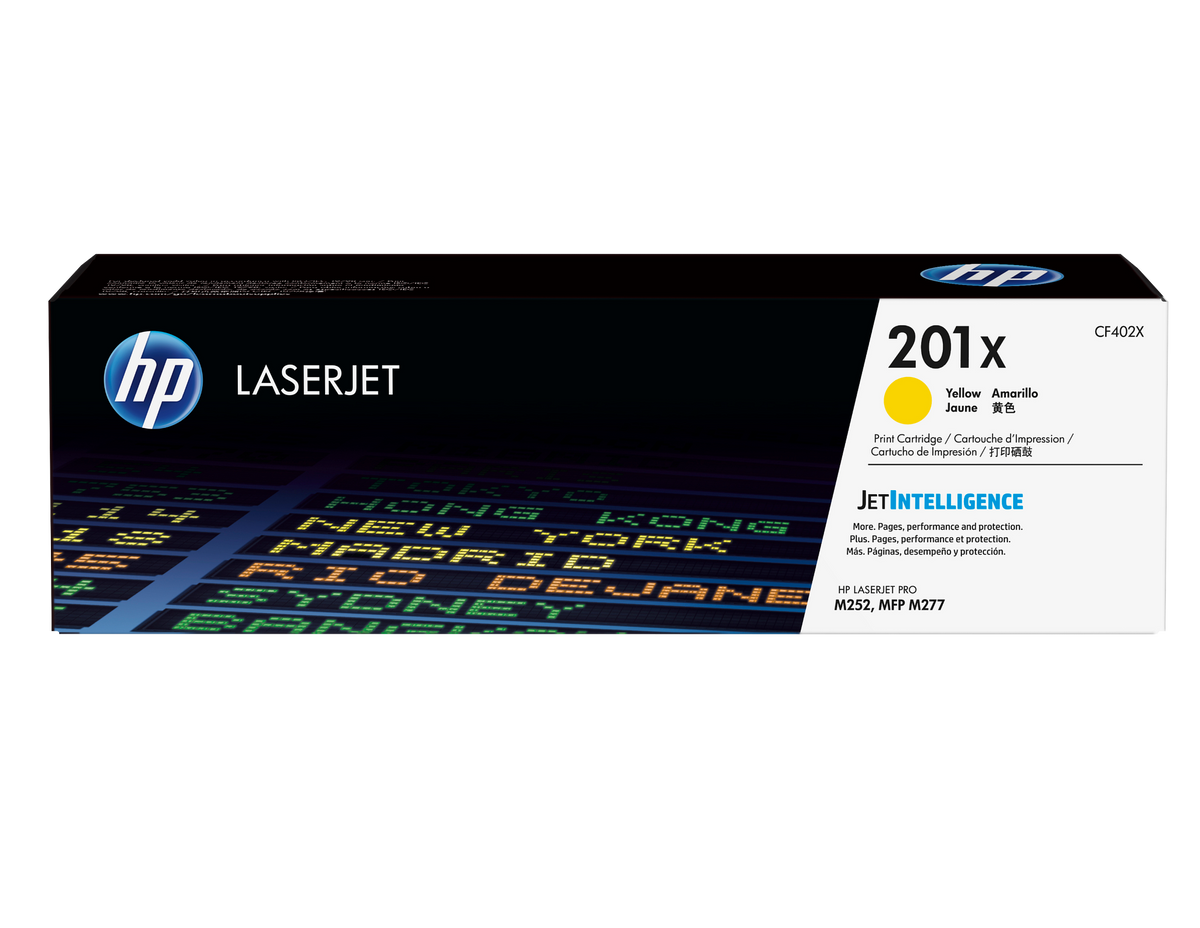 HP 201x Original Yellow Laserjet Toner Cartridge  For HP Color Laserjet Pro Mfp M277:m274:m252