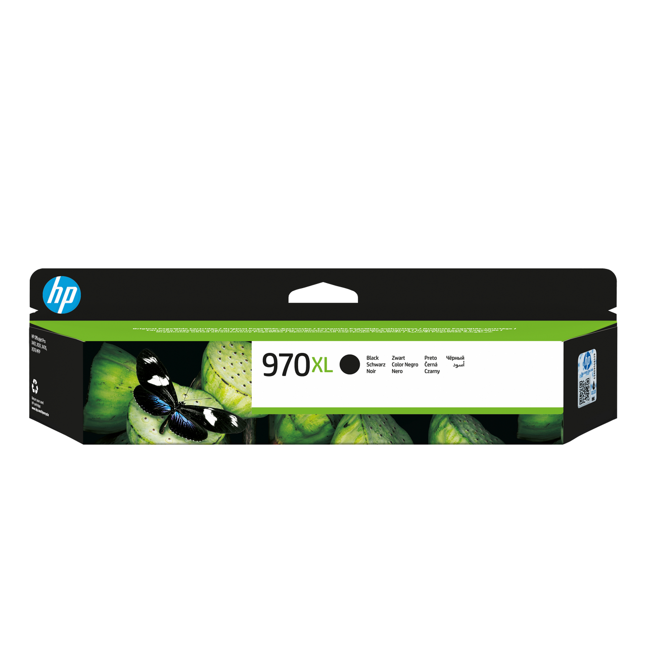HP 970 Xl High Yield Original Black Ink Cartridge For HP Officejet Pro X451:x551: X476:x576 Mfp