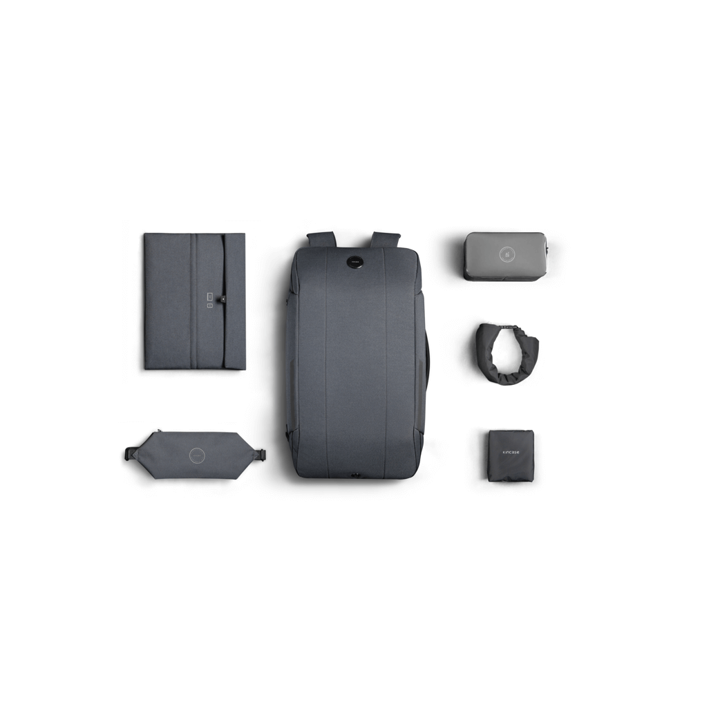 Kingsons Kincase Tripper 5 Pc Travel Set Grey