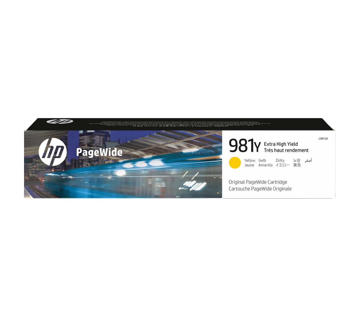 HP 981y Pagewide Original Yellow Ink Cartridge For HP Pagewide Enterprise Color 556:mfp 586