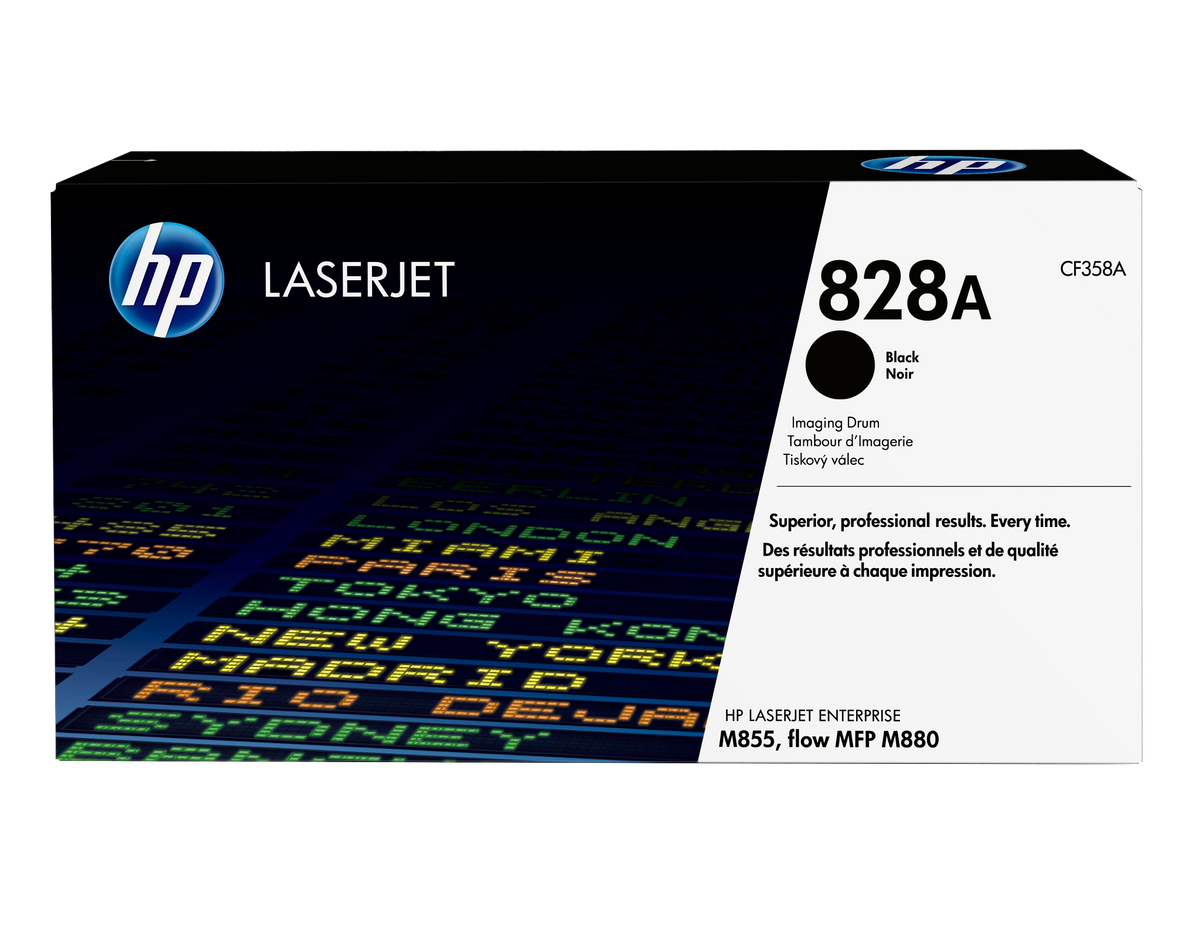 HP 828a Original Black Laserjet Drum For HP Color Laserjet M855: M880