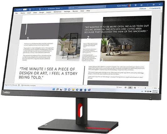 Lenovo S27i-30 27.0'' Monitor IPS panel 3 Years warranty