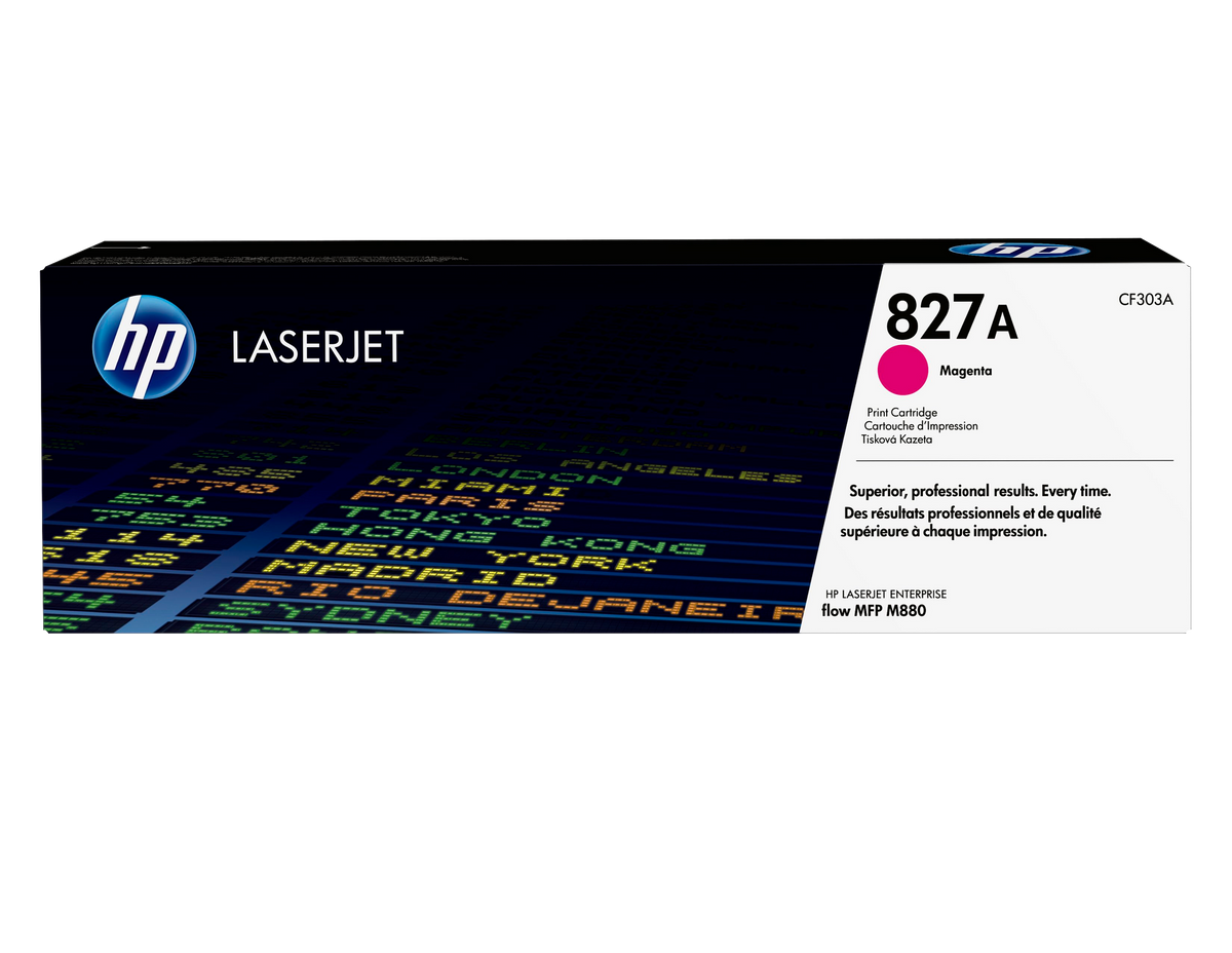 HP 827a Original Magenta Laserjet Toner Cartridge For HP Color Laserjet M880