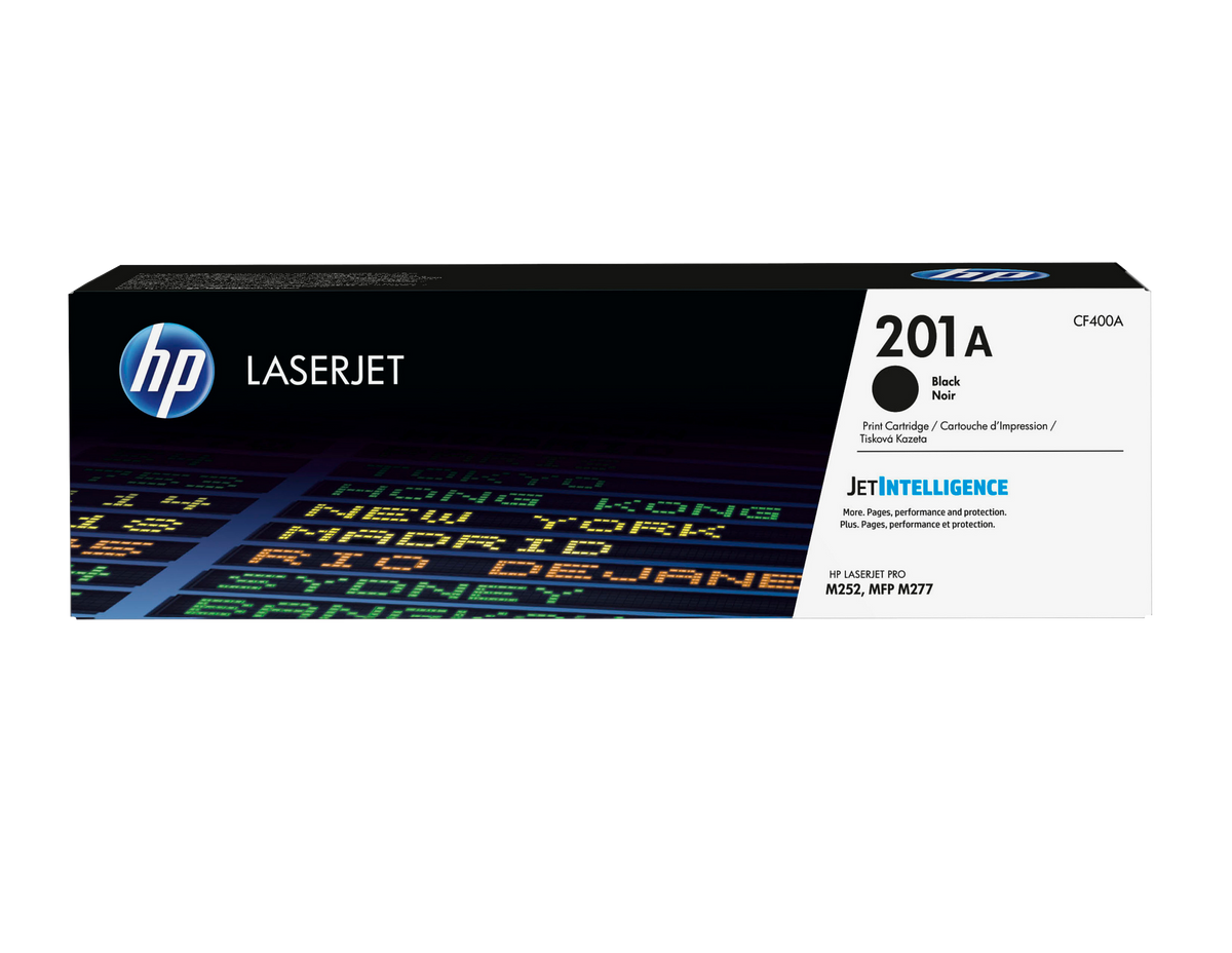 HP 201a Original Black Laserjet Toner Cartridge : For HP Color Laserjet Pro Mfp M277:m274:m252