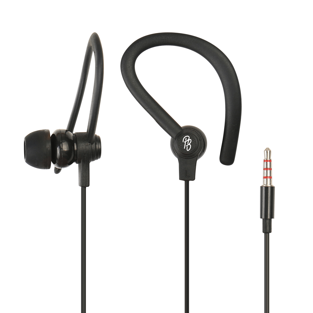 Pro Bass Fleet Series Earphones - Black
