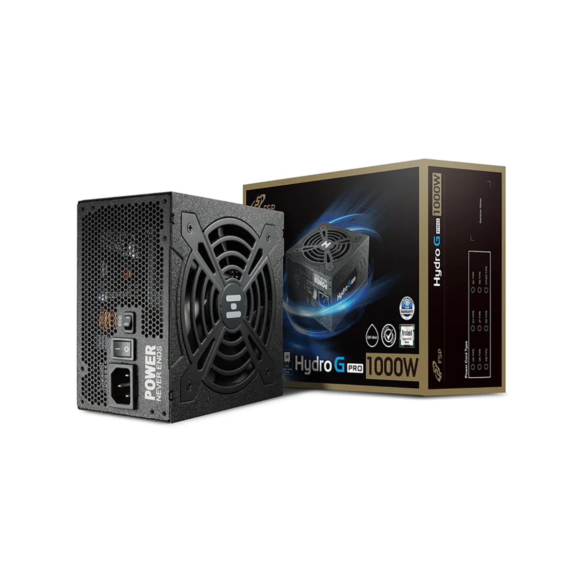 FSP Hydro G Pro 1000W 80 Gold Modular Power Supply
