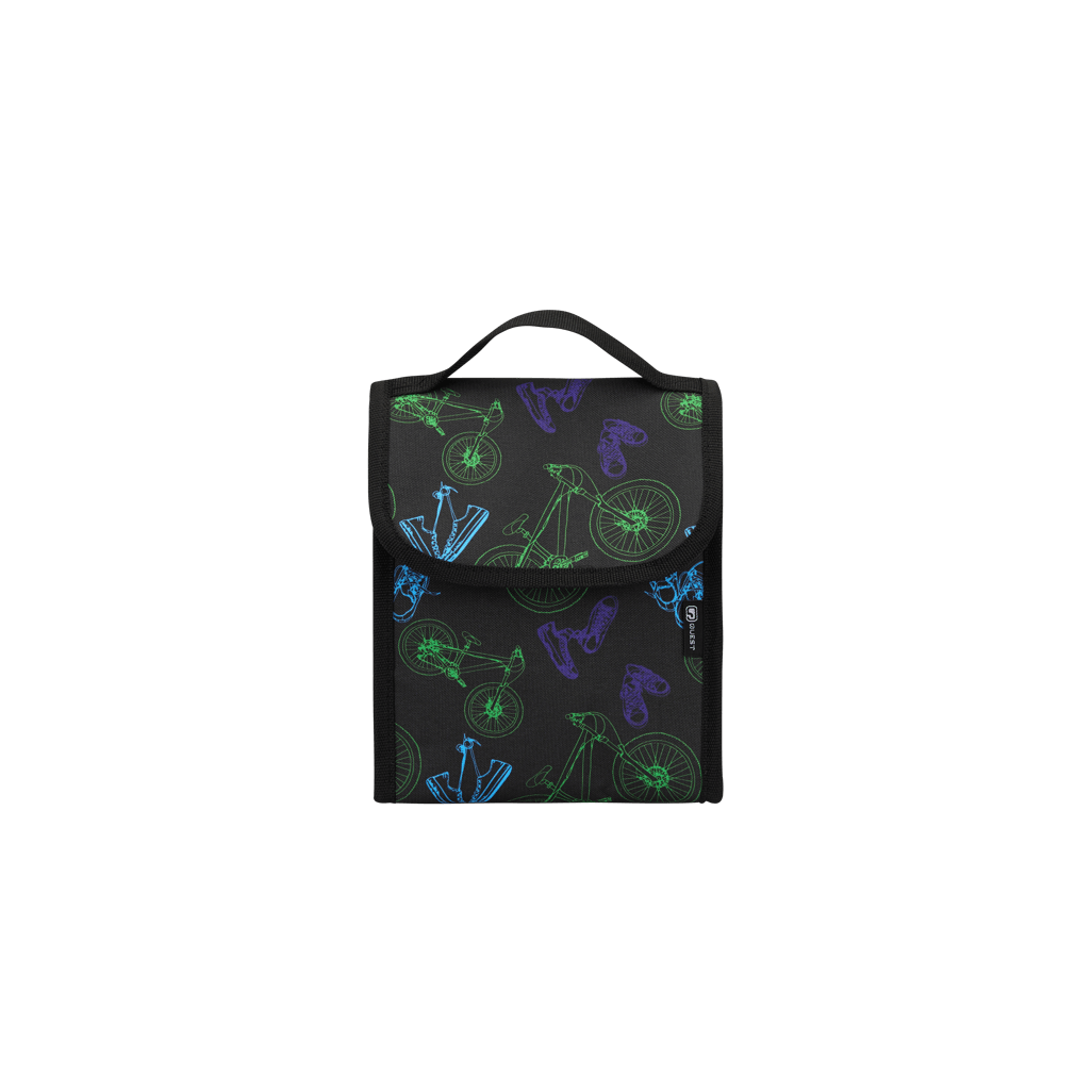 Quest Neon Sneakers 4 Piece Backpack Combo Black