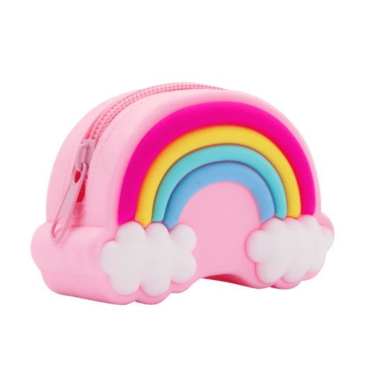 Quest Rainbow Silicone Purse Pink