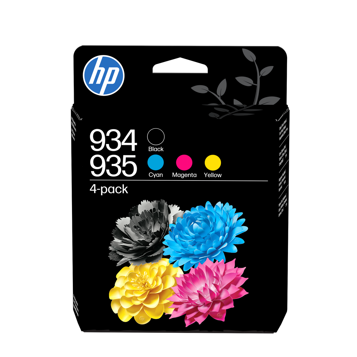HP 934 Black / 935 CMY Ink Cartridge 4-Pack